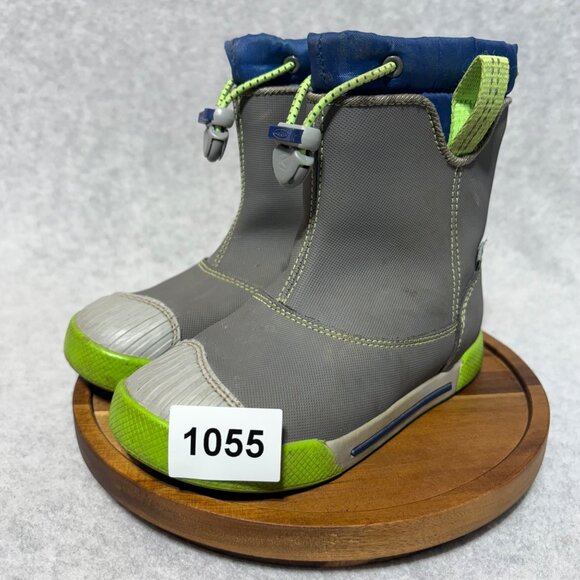 Keen Toddler Rainboot Size 11 Encanto 365 Waterproof Boot Gray Green Blue - Picture 11 of 11